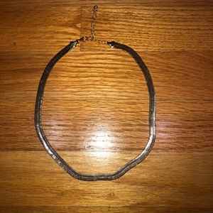 Flat Gold Necklace